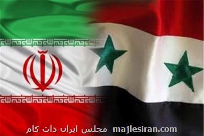 هیئتی از گروه دوستی پارلمانی ایران و سوریه وارد دمشق شدند