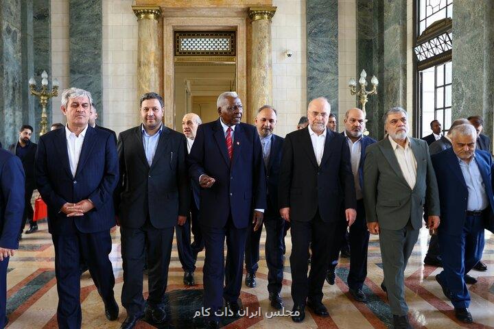 تأکید قالیباف بر گسترش و تحکیم روابط با کوبا