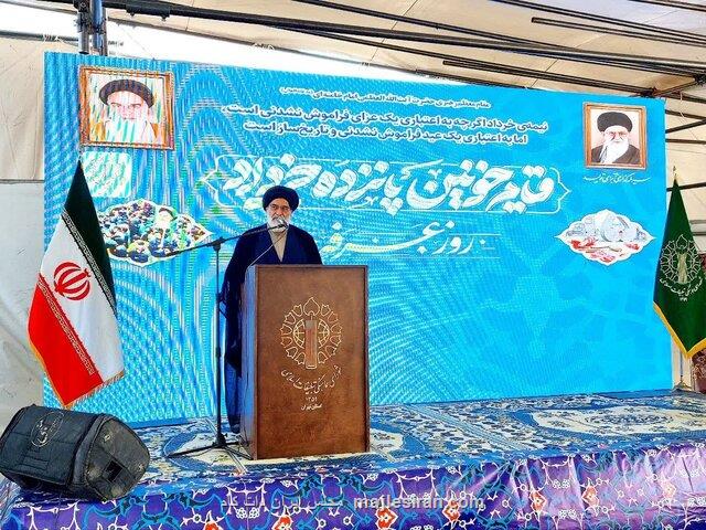 حجت الاسلام محمودی: هیچ تهدیدی نمی تواند بر ایران خدشه وارد کند