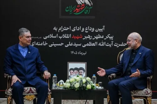 روابط راهبردی ایران و ترکمنستان را با توسعه زیرساخت ها گسترش می دهیم